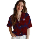 Washington Nationals Hawaiian Shirt – 50th State Flower
