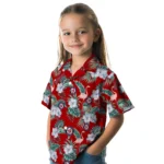 Washington Nationals Hawaiian Shirt – Flamingo and Hibiscus