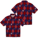 Washington Nationals Hawaiian Shirt – Golfing Plaid