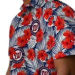 Washington Nationals Hawaiian Shirt – Hibiscus Fiesta