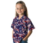 Washington Nationals Hawaiian Shirt – Hibiscus Overlay