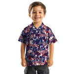 Washington Nationals Hawaiian Shirt – Hibiscus Overlay
