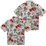 Washington Nationals Hawaiian Shirt – Hibiscus Seaside
