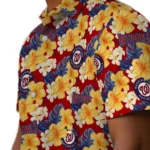 Washington Nationals Hawaiian Shirt – Hibiscus Tropics