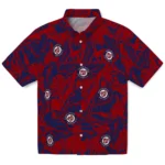 Washington Nationals Hawaiian Shirt – Monstera Layer