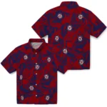 Washington Nationals Hawaiian Shirt – Monstera Layer