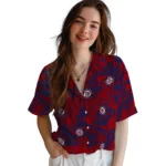 Washington Nationals Hawaiian Shirt – Monstera Layer