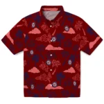 Washington Nationals Hawaiian Shirt – Palm And Clouds