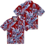 Washington Nationals Hawaiian Shirt – Palm Leaves