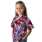 Washington Nationals Hawaiian Shirt – Palm Leaves
