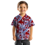 Washington Nationals Hawaiian Shirt – Palm Leaves