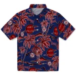 Washington Nationals Hawaiian Shirt – Palm Sunset