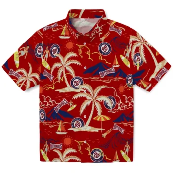 washington nationals palm tree island red hawaiian shirts best selling