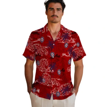 washington nationals wave palm red hawaiian shirts fashion forward