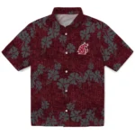 Washington State Cougars Hawaiian Shirt – 50th State Flower