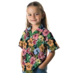 Washington State Cougars Hawaiian Shirt – Brilliant Hibiscus Garden