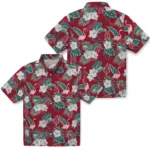 Washington State Cougars Hawaiian Shirt – Flamingo and Hibiscus