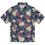 Washington State Cougars Hawaiian Shirt – Flamingo Hibiscus