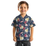 Washington State Cougars Hawaiian Shirt – Flamingo Hibiscus