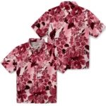Washington State Cougars Hawaiian Shirt – Hibiscus Arrangement