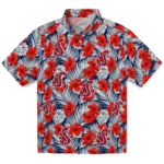 Washington State Cougars Hawaiian Shirt – Hibiscus Fiesta