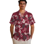 Washington State Cougars Hawaiian Shirt – Hibiscus Flower Design
