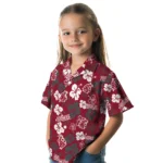 Washington State Cougars Hawaiian Shirt – Hibiscus Flower Design