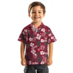 Washington State Cougars Hawaiian Shirt – Hibiscus Flower Design