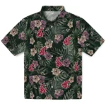 Washington State Cougars Hawaiian Shirt – Hibiscus Leaves Pattern