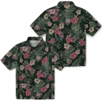 Washington State Cougars Hawaiian Shirt – Hibiscus Leaves Pattern