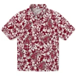 Washington State Cougars Hawaiian Shirt – Hibiscus Motif