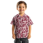 Washington State Cougars Hawaiian Shirt – Hibiscus Motif