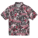 Washington State Cougars Hawaiian Shirt – Hibiscus Overlay