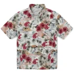 Washington State Cougars Hawaiian Shirt – Hibiscus Seaside