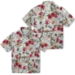 Washington State Cougars Hawaiian Shirt – Hibiscus Seaside
