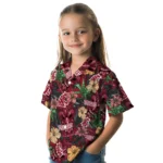 Washington State Cougars Hawaiian Shirt – Hibiscus Tiki Jungle