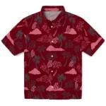 Washington State Cougars Hawaiian Shirt – Palm And Clouds