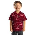 Washington State Cougars Hawaiian Shirt – Palm And Clouds