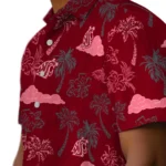 Washington State Cougars Hawaiian Shirt – Palm And Clouds