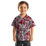 Washington State Cougars Hawaiian Shirt – Palm Leaves