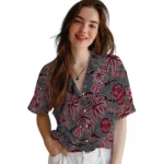 Washington State Cougars Hawaiian Shirt – Palm Sunset