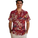 Washington State Cougars Hawaiian Shirt – Palm Tree Island