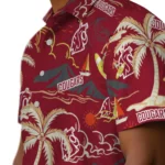 Washington State Cougars Hawaiian Shirt – Palm Tree Island