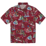 Washington State Cougars Hawaiian Shirt – Simpsons Christmas