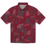 Washington State Cougars Hawaiian Shirt – Turtle Lines