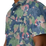 Washington Wizards Hawaiian Shirt – Anthurium Overlay