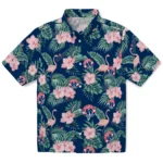 Washington Wizards Hawaiian Shirt – Flamingo and Hibiscus