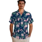 Washington Wizards Hawaiian Shirt – Flamingo and Hibiscus