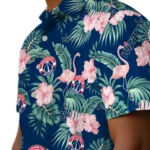 Washington Wizards Hawaiian Shirt – Flamingo and Hibiscus