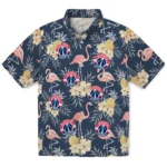 Washington Wizards Hawaiian Shirt – Flamingo Hibiscus